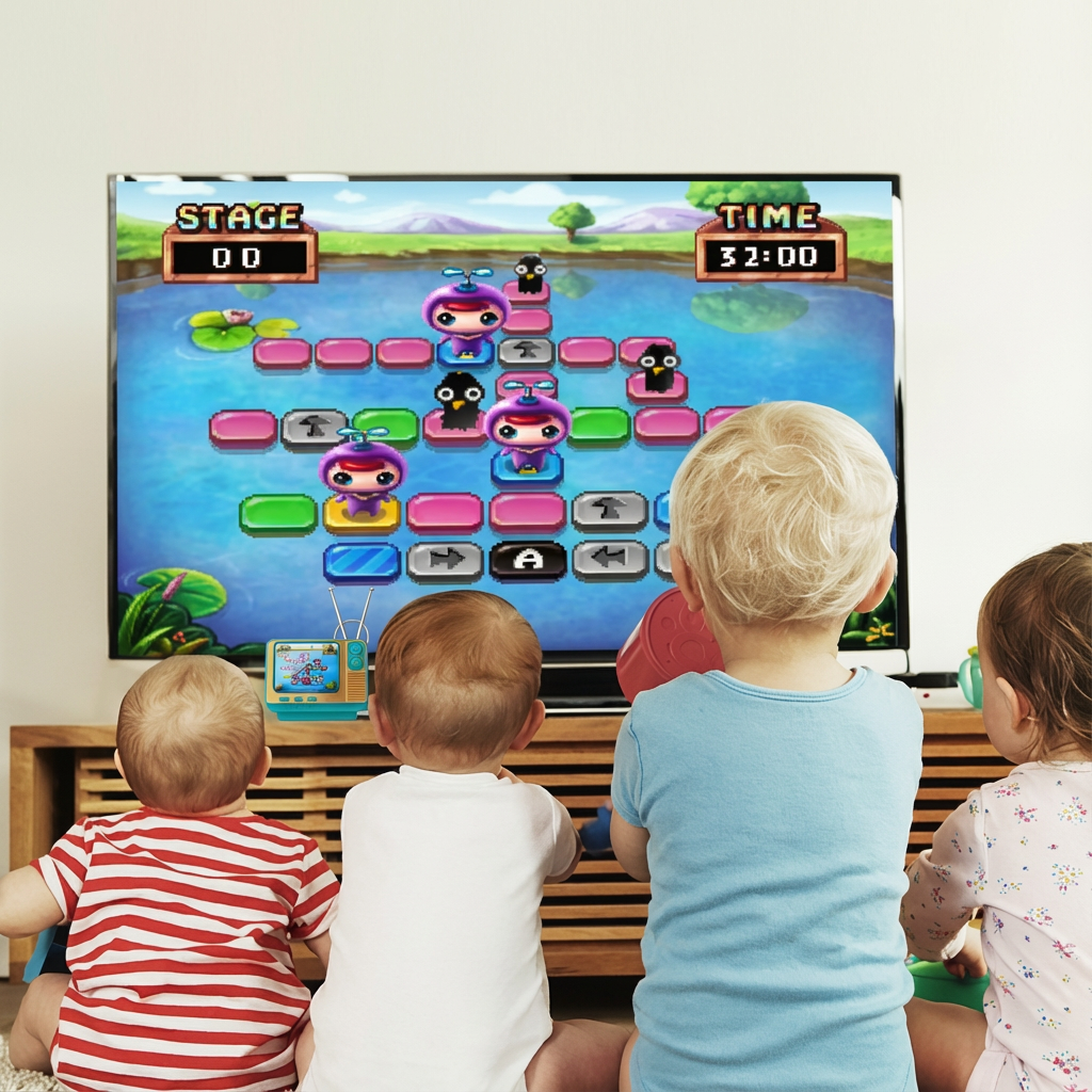 Retro Video Game Console