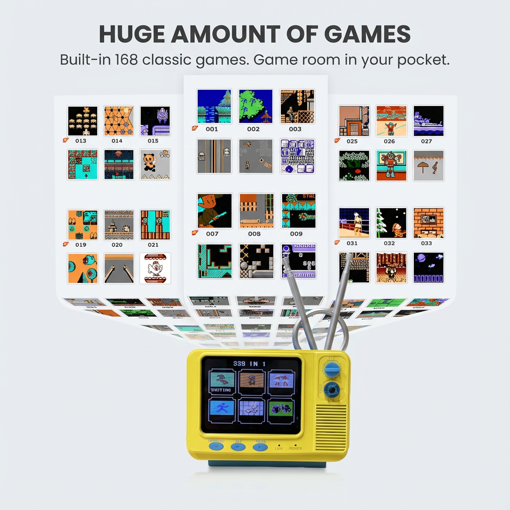 Retro Video Game Console