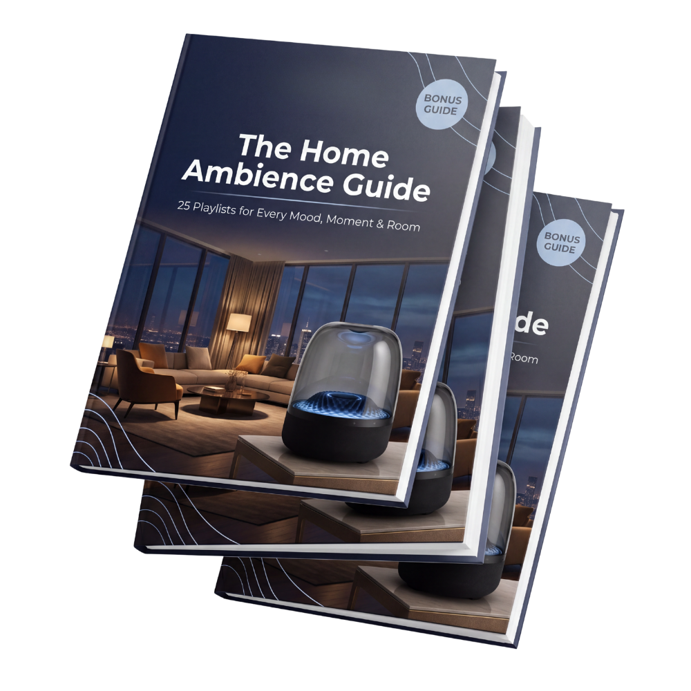 Free eBook: 25 Playlists for Dinner, Relaxing & Hosting