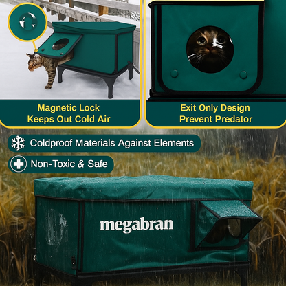 Megabran™ Heated Cat Shelter