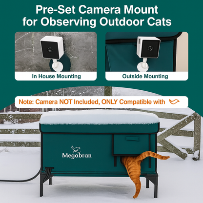 Megabran™ Heated Cat Shelter
